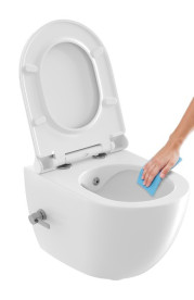 Унітаз-біде навісний Ravak Uni Chrome RimOff 35,5х51 см кераміка білий X01912