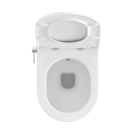 Унітаз-біде навісний Ravak Uni Chrome RimOff 35,5х51 см кераміка білий X01912