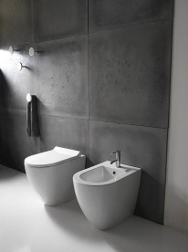 Унитаз Galassia Dream напольный без бачка без сиденья белый 7310