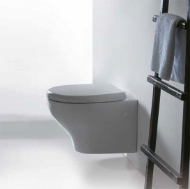 Унітаз Galassia Eden підвісний без бачка без сидіння білий 7212