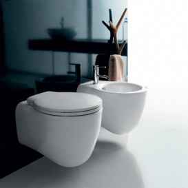 Унітаз Galassia Ergo підвісний без бачка без сидіння білий 7109