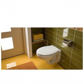 Унитаз Kolo Idol с сидением инсталляцией Geberit Duofix и смывной клавишей Delta 21 M1310000U + 458.121.21.1