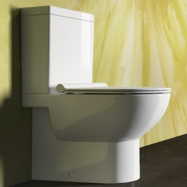 Унитаз-компакт Catalano Sfera с бачком и крышкой керамика белый 1MPSFN00+1CMSZ00+5BASZ00+Z3440+5SCSTP000