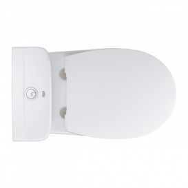 Унітаз-компакт Grohe Bau Ceramic 36,4х64,4 см із сидінням фарфор альпійський білий 39904000