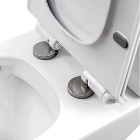 Унітаз компакт Insana Aton 35,5х65 см з бачком та сидінням з кришкою кераміка білий А0055230