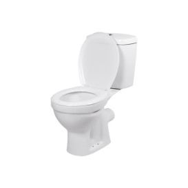 Унитаз компакт Insana Deli 36,5х77,5 см с бачком и сиденьем с крышкой керамика белый А0055623