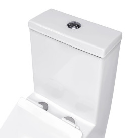 Унитаз компакт Insana Ermin 37х67 см с бачком и сиденьем с крышкой керамика белый А0054425