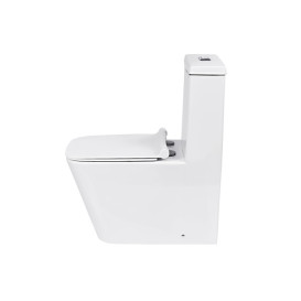 Унитаз компакт Insana Jager 36х66 см с бачком и сиденьем с крышкой керамика белый А0054424