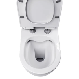 Унитаз компакт Insana Kamei 38х63 с бачком и сиденьем с крышкой керамика белый А0054433