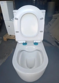 Унитаз компакт Insana Kamei 38х63 с бачком и сиденьем с крышкой керамика белый А0054433