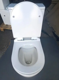 Унитаз компакт Insana Kamei 38х63 с бачком и сиденьем с крышкой керамика белый А0054433