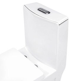 Унітаз компакт Insana Marvin 37х68 см з бачком та сидінням з кришкою кераміка білий А0054426