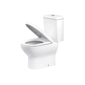 Унітаз компакт Insana Ronan 40х72 см з бачком та сидінням з кришкою кераміка білий А0055229