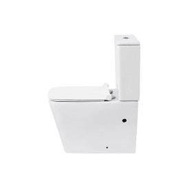 Унітаз компакт Insana Veron 38х63 з бачком та сидінням з кришкою кераміка білий А0054434