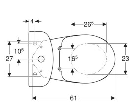 Унитаз-компакт Kolo Antysplash 36,5х62,5 см с сиденьем с крышкой сантехнический фарфор белый 209905UA