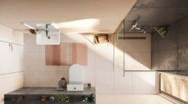 Унитаз-компакт напольный Hansgrohe EluPura Original S AquaChannel Flush 39х64 см с крышкой керамика белый 60205450