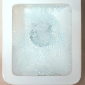 Унитаз-компакт напольный Hansgrohe EluPura Original Q AquaChannel Flush 39х64 см с крышкой керамика белый 60206450