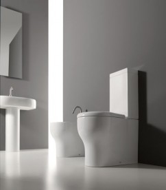 Унітаз-компакт підлоговий Kerasan K09 біле 451 701