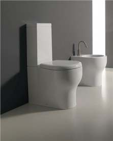 Унітаз-компакт підлоговий Kerasan K09 біле 451 701