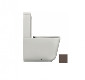 Зливний бачок для унітазу моноблок Kerasan Aquatech керамічний Бургундія матовий 378175