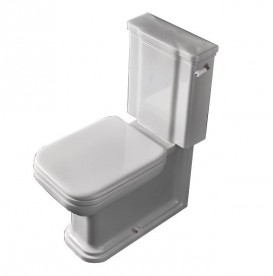 Унитаз-компакт напольный Kerasan Waldorf прямоугольный белый 411701