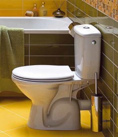 Унитаз-компакт напольный Kolo Idol с бачком и сиденьем керамика белый 19026-00U