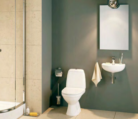 Унитаз-компакт напольный Kolo Solo с бачком и крышкой с сиденьем S79218-00U