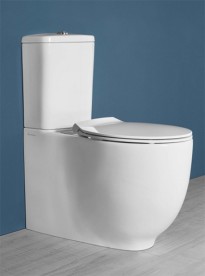 Унитаз моноблок безободковый Hatria LE FIABE 360x665 Y1E801