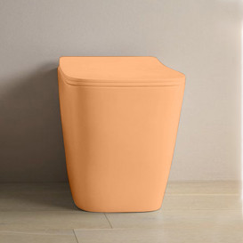 Унитаз напольный ArtCeram A16 безободковый 36х52,5 см керамика оранжевый ASV004 13;00