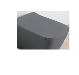 Унитаз напольный ArtCeram A16 безободковый 36х52,5 см керамика серо-синий ASV004 37;00