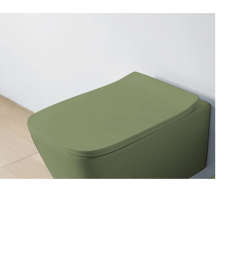 Унітаз підлоговий ArtCeram A16 безободковий 36х52,5 см кераміка зелена шавлія ASV004 44;00