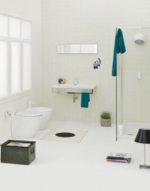 Унітаз підлоговий ArtCeram Blend 36,5х52 см білий глянсовий BLV002 01; 00