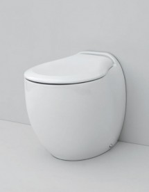 Унітаз підлоговий ArtCeram Blend 36,5х52 см білий глянсовий BLV002 01; 00