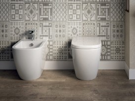 Унитаз напольный ArtCeram Faster 37х53 см белый матовый FSV004 05;00