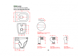 Унітаз підлоговий ArtCeram Faster 37х53 см білий глянсовий FSV005 01; 00