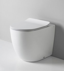 Унитаз напольный ArtCeram File 2.0 37х53 см белый глянцевый FLV005 01;00