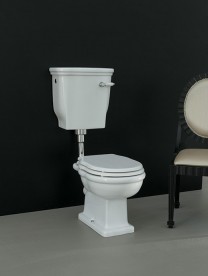 Унітаз підлоговий ArtCeram Hermitage 36х53 см білий глянсовий HEV002 01; 00