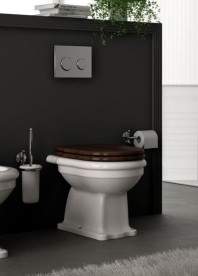 Унітаз підлоговий ArtCeram Hermitage 36х53 см білий глянсовий HEV002 01; 00