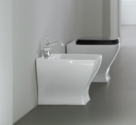 Унитаз напольный ArtCeram JAZZ 36х54 см белый глянцевый JZV002 01;00