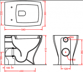 Унитаз напольный ArtCeram JAZZ 36х54 см белый матовый JZV002 05;00