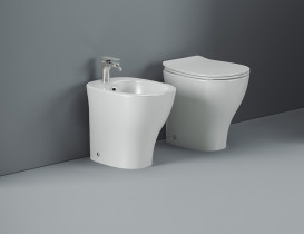 Унитаз напольный ArtCeram Ten 36х52 см керамика белый TEV001 01;00