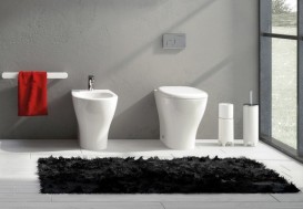 Унитаз напольный ArtCeram Ten 36х52 см санфарфор белый глянцевый TEV002 01;00