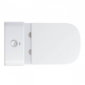 Унітаз підлоговий безободковий Grohe Euro Ceramic без бачка і сидіння альпін-білий 39338000