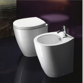 Унитаз напольный Catalano Velis 50х37 под скрытый бачок/инсталляцию керамика белый 1VP5000