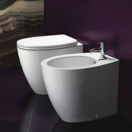 Унітаз підлоговий Catalano Velis під прихований бачок / інсталяцію кераміка білий 1VPT5700