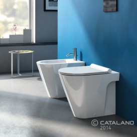Унітаз підлоговий Catalano Zero 35х55 см білий 1VP5500