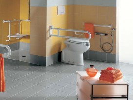 Унітаз підлоговий Hatria Autonomy 38х59. 5 см санфарфор білий Y0CA01