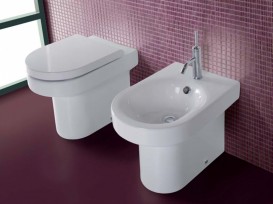 Унитаз напольный Hatria Daytime с сидением и крышкой Soft Close YXV401 + Y1XA