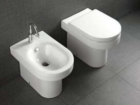 Унитаз напольный Hatria Daytime с сидением и крышкой Soft Close YXV401 + Y1XA