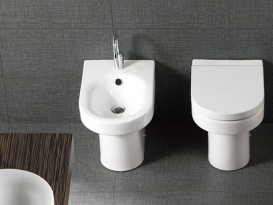 Унитаз напольный Hatria Daytime с сидением и крышкой Soft Close YXV401 + Y1XA